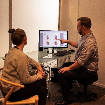 First chiropractic consultation at Chiropractic Edge